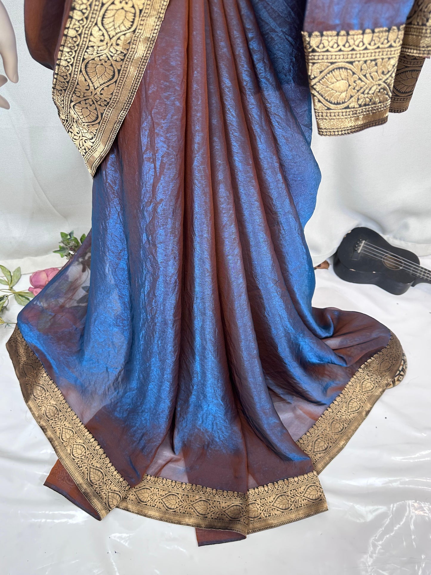 Premium Quality Indian Fendi Silk Saree
