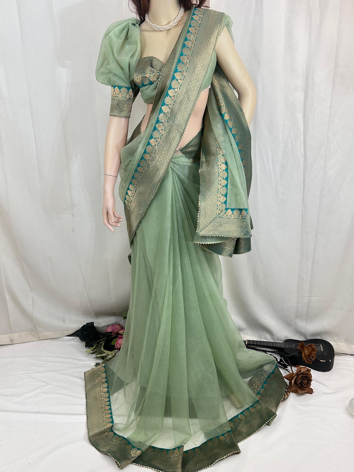 Premium Quality Indian Organza Saree