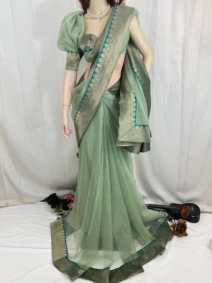 Premium Quality Indian Organza Saree