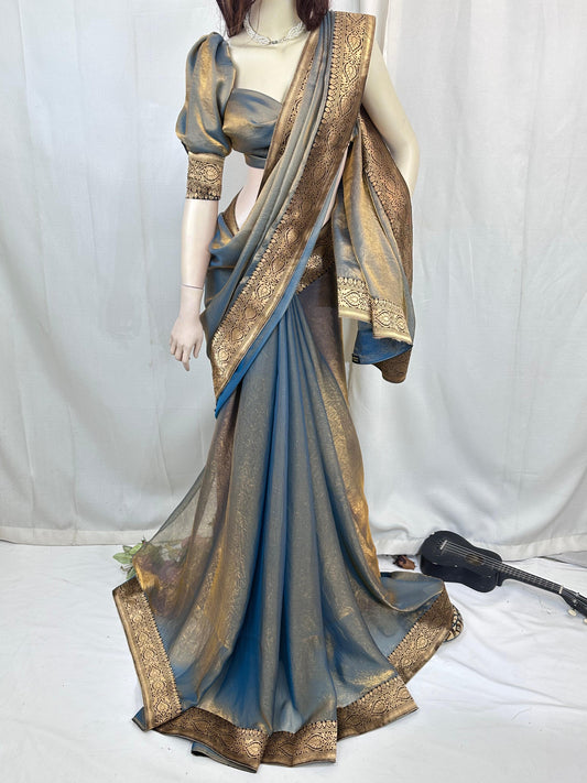 Premium Quality Indian Fendi Silk Saree