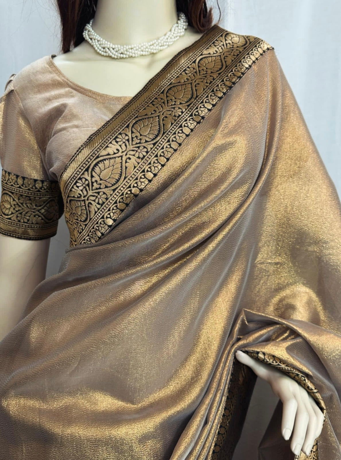Premium Indian Lama Silk Saree