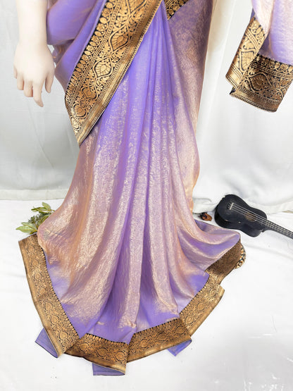 Premium Indian Fendi Silk Saree