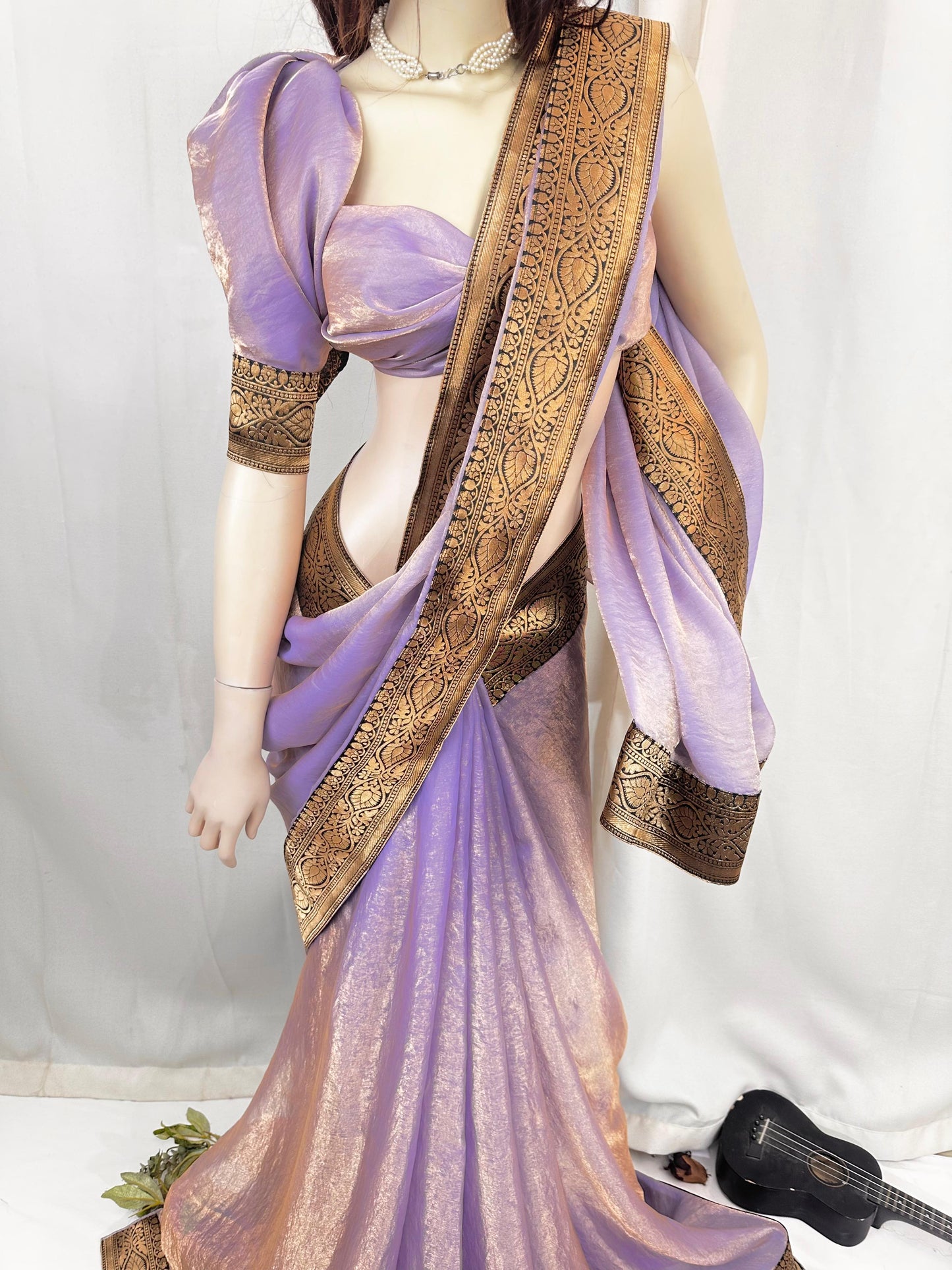 Premium Indian Fendi Silk Saree