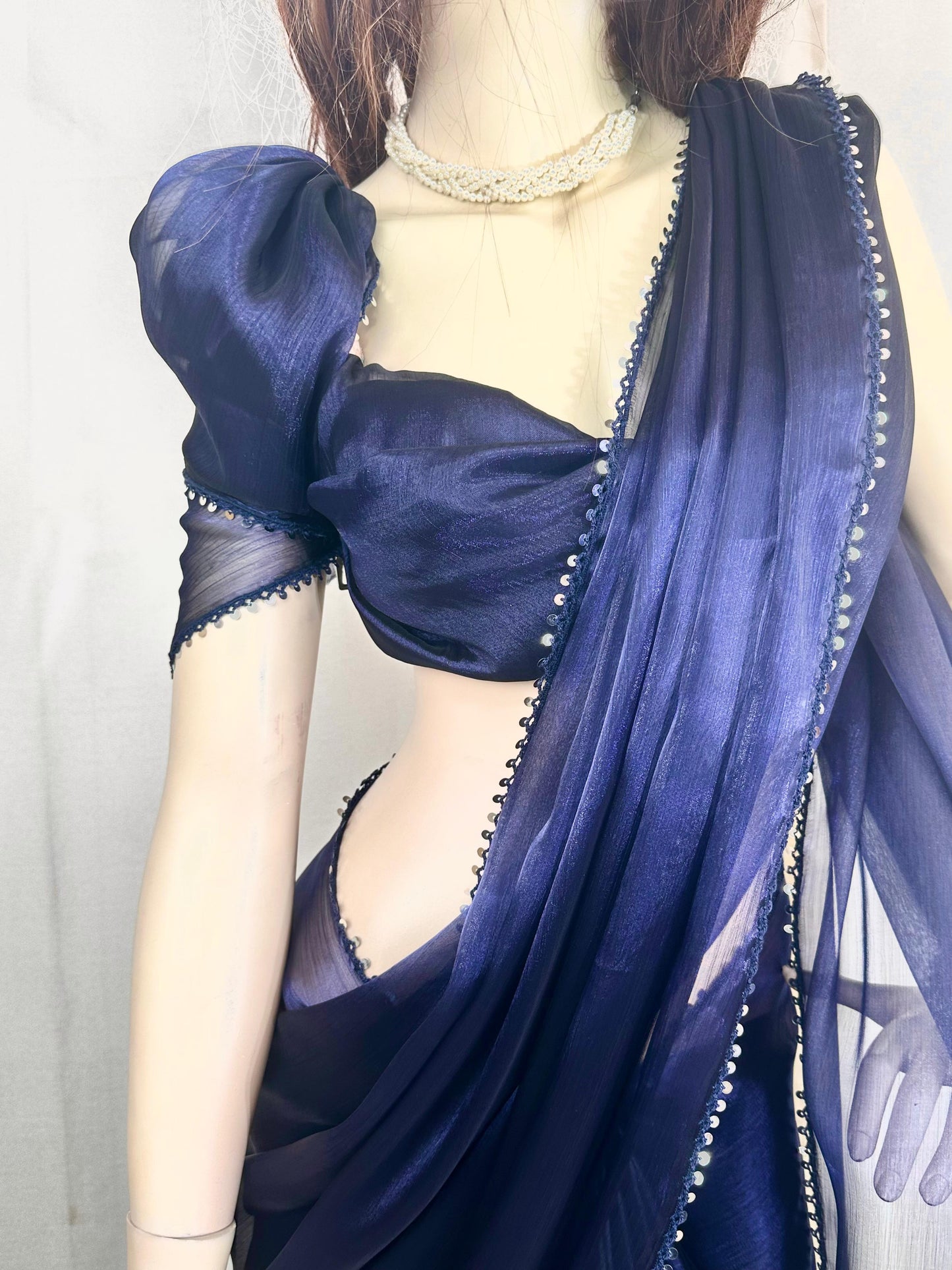Premium Quality Indian Glass Silk Saree