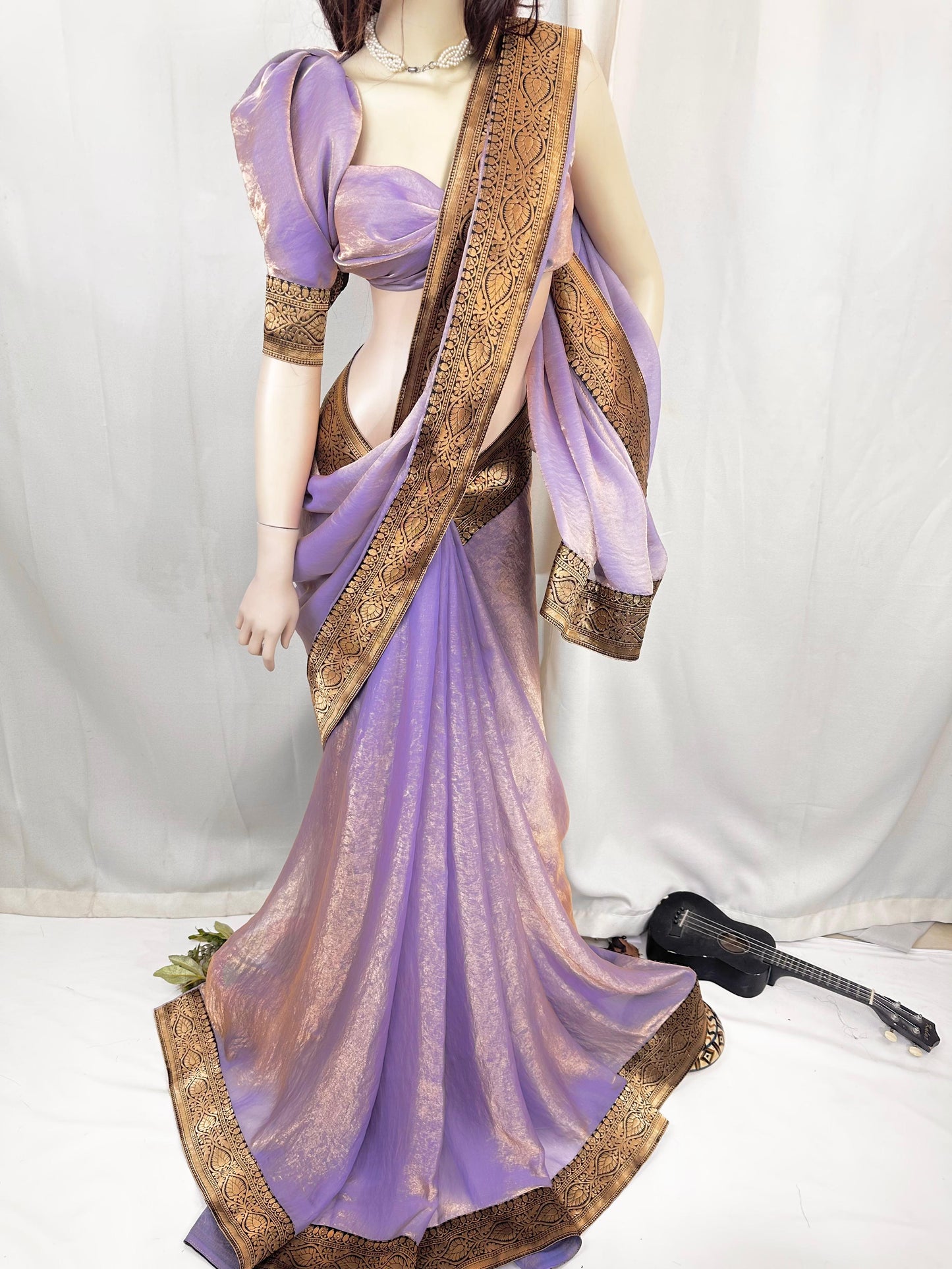 Premium Indian Fendi Silk Saree