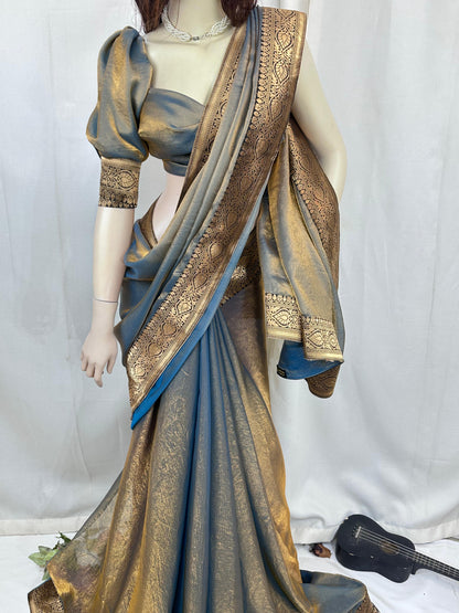 Premium Quality Indian Fendi Silk Saree